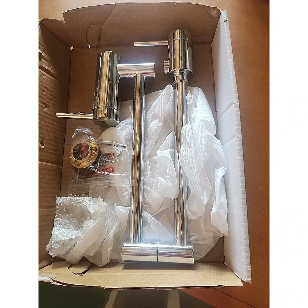Delta Contemporary Wall Mount Pot Filler Faucet Polished Chrome‎ 1165LF